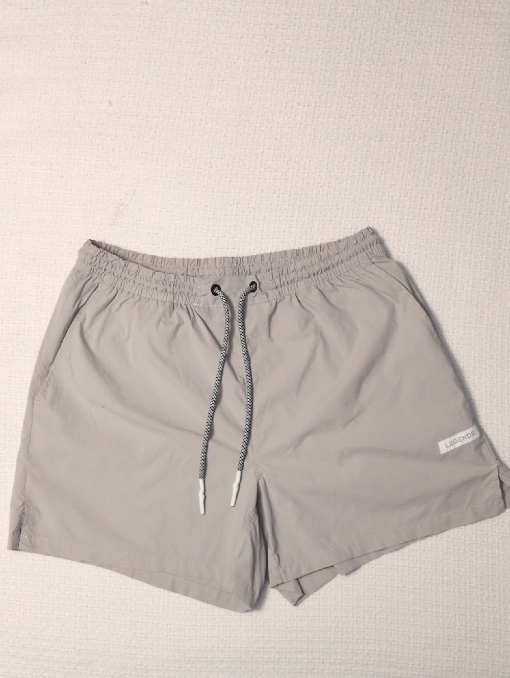 LEGENDS Men's Light Gray Swim/Active Shorts